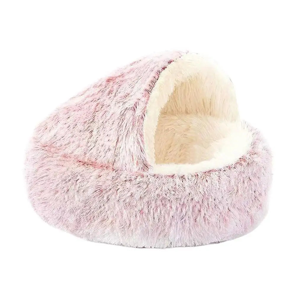 Calming Plush Dog Bed