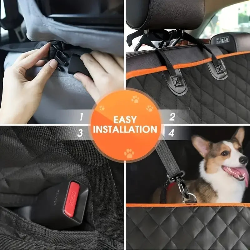 Oxford Cloth Car Pet Mat Car Rear Seat Anti-dirty
