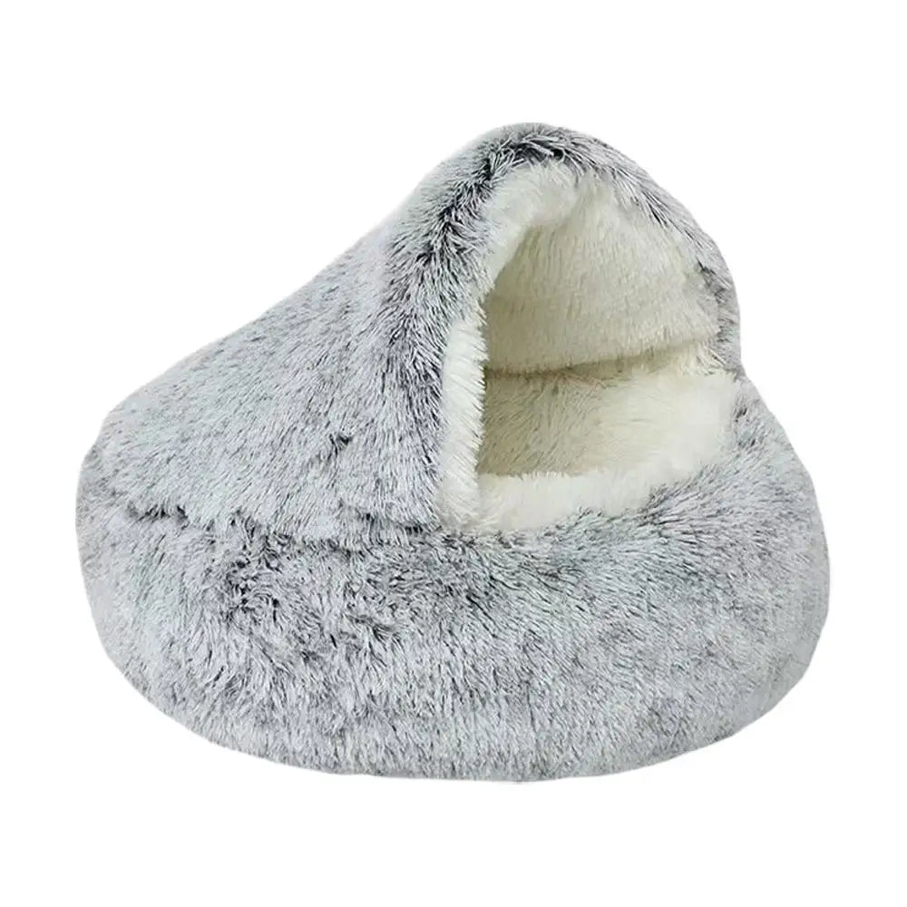 Calming Plush Dog Bed